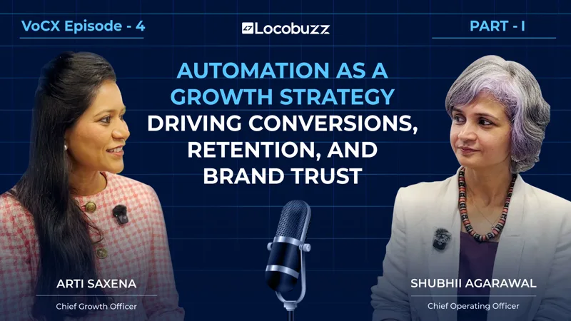 VoCX Ep 4 Part 1: Automation as a Growth Strategy - Driving Conversions, Retention, and Brand Trust
