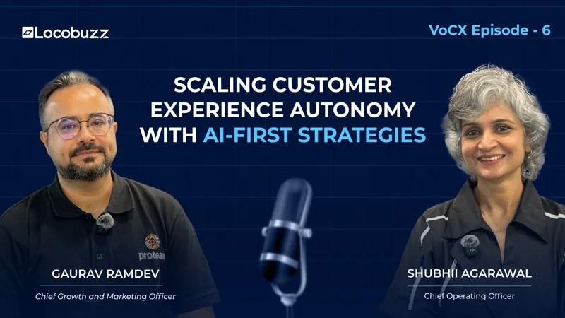 VoCX Episode 6: Scaling Customer Experience Autonomy with AI First Strategies